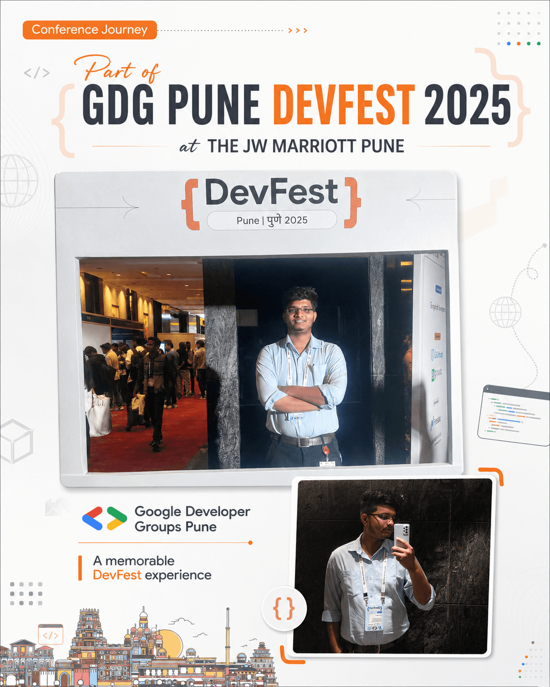 Participant - GDG Pune DevFest 2025 achievement