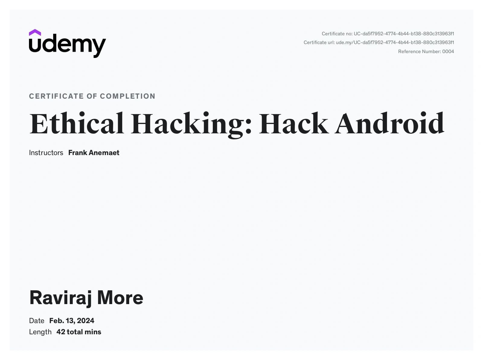 Ethical Hacking: Hack Android certificate